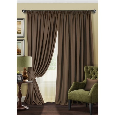 Set ESKAR: DEAREER 220X270 cm - 2 pcs, tulle 270x500 cm, grab - 2 pcs-2