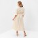 Women's dress minku: enjoy Beige color, rr 48