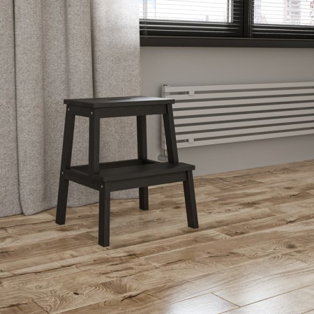 Stol-Streanka, black 430x390x500, array of birch-2
