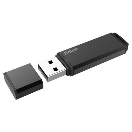 Флешка Netac 256GB U351 NT03U351N-256G-30BK USB3.0 серый-1