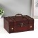 Casket wood chest "Middle Ages" with scaples 9.5x22x15.5 cm