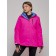 Ski jacket female, size 48, pink color