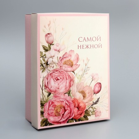 The box is folding, the lid is “the most tender”, 24 x 17 x 8 cm without a window-3