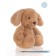 Soft gulliver toy "puppy", beige color, 23 cm