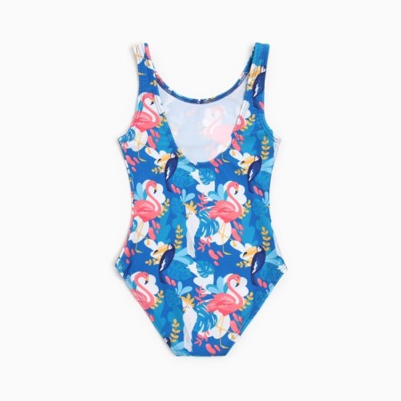 Squip is alleged, blue/flamingos color, height 110 cm-8