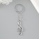 Trick Metal "Violin key" silver 5.6x2 cm
