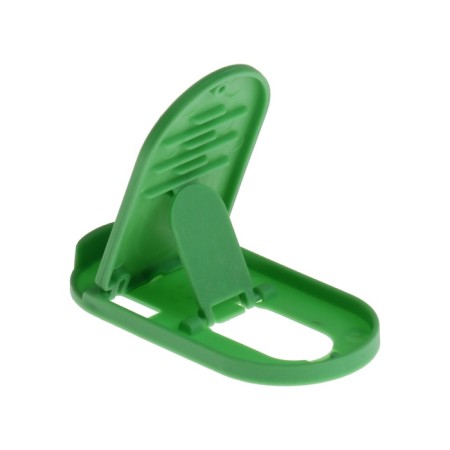 Luazon phone stand, folding, oval, adjustable height, green-2