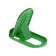 Luazon phone stand, folding, oval, adjustable height, green