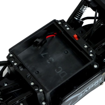 Radio-controlled machine "All-terrain vehicle" with a camera, wi-fi, metal elements, black color-4