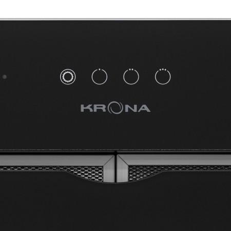 Exposure Krona Arven 900 Black S, built -in, 1180 m3/h, 3 speeds, 90 cm, black-7