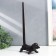 Souvenir cast iron stand for towels "Dog" 30x7x14 cm