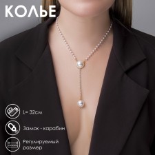 The necklace with pearls 
