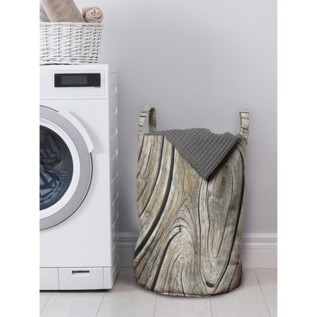 Basket for storing things "Wooden pattern", size 35x50 cm