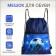 Bag for shoes on the lace, blue color