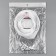 Set: Rolled Lightning "Spiral" No. 3, 10 m, 20 runners, 40 upper limiters, 20 lower limiters, white color