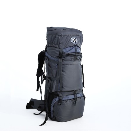 Tourist backpack, TAIF, 100 L, cord department, 2 outer pockets, color gray color
