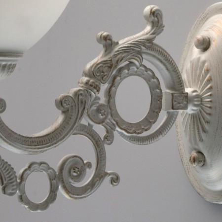 Bra “Ariadna”, 1x60W E27, white 20x15x30 cm-5