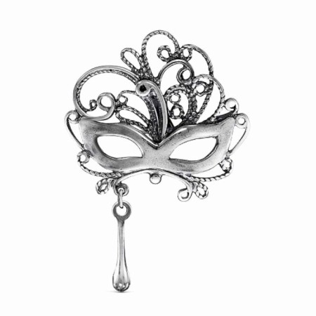 Brooch "Mask" Oxidation sovereignty