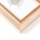 Photo frame plastic 10x15 cm "Violett" beige with a gold stripe 1.5x14.4x19.4 cm