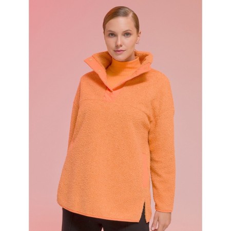 Feminine sweatshirt, size 42, orange color-6