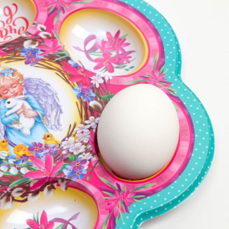 Easter stand for 6 eggs "Angel", 21.5 x 19.9 cm.-3