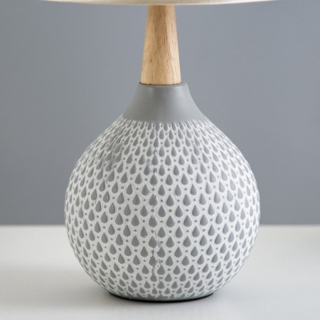 Table lamp 320624/1 E14 40W white 22x22x37 cm Risalux-2