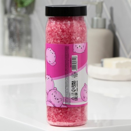 Bath salt "Relablin", 650 g, aroma of strawberries, Beauty Fooch-1