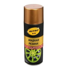 Astrohim liquid rubber gold, aerosol, 520 ml, AS - 655