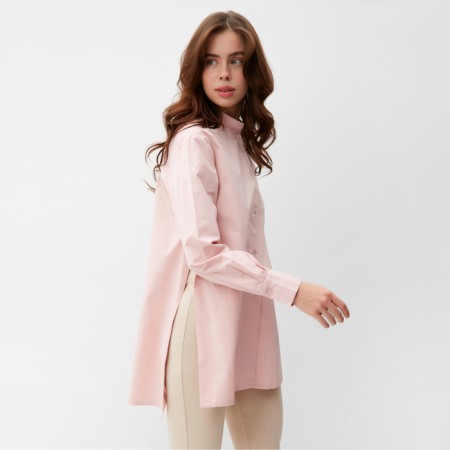 Women's shirt Minaku: Casual Collection Pink color, pr 48-2