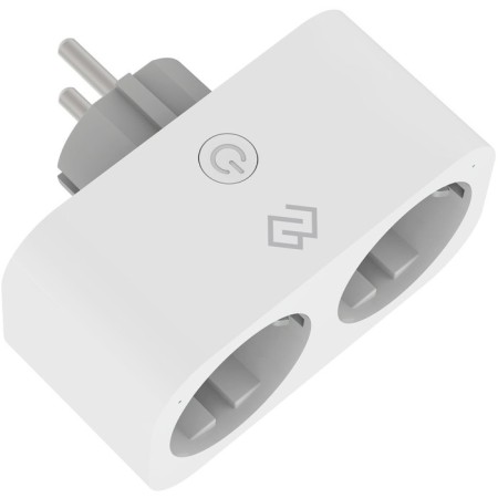 Smart Digma Diplug 110s, EU VDE, Wi-Fi, White-1