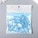 Beads for creativity plastic "Stone ice. Blue" set of 15 pcs 1.3x2.3x0.7 cm