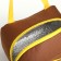 Tarmosumka with zipper, 6.4 l, brown color