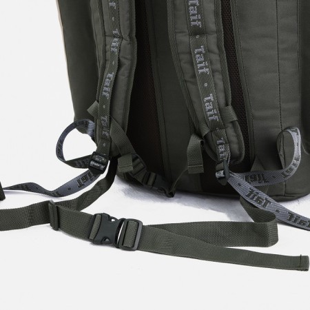 Tourist backpack on puff, Taif, 70 l, 4 outer pockets, olive color-3