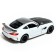Metal machine, 1:24, inertial, doors, hood, trunk, white color are opened