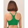 Female top on thin adjustable straps Mirey Top Sport Spalla Stretta, size 46-48, color green tea