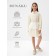 Юбка(баска) для девочки MINAKU: PartyDress, цвет белый, рост 152 см