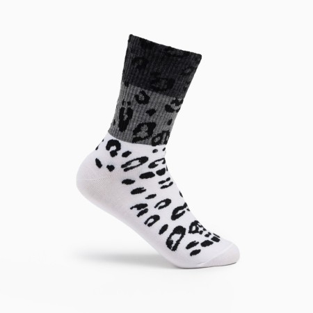 Women's socks, white color, size 36-40