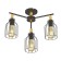 Ceiling lamp 3x60W E27, size 50x50x31 cm