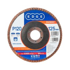 Circle petal end Edge by Patriot, 125x22.23mm, P120