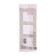 Frame Legrand Etika 672503, three -seater, white