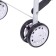 Summer stroller for dolls, metal frame