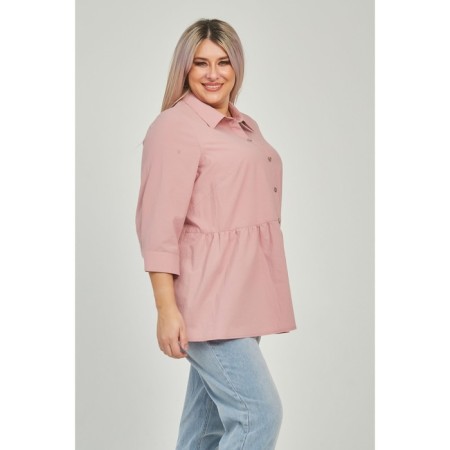 Female shirt, size 54, pink color-2