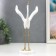 Souvenir Polystone "White Heron - Ophed Wings" 31.5x9x14.5 cm