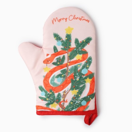 Merry Christmas mittens-output 20x27cm, 100% p/e-1