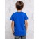 Children's T -shirt, height 110 cm, blue color