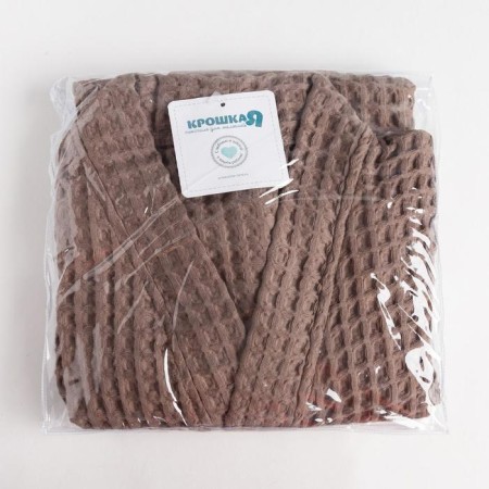 Wafel Baby Baby Hathet I "BOHO" Size 34 (122-128 cm) Mokko color, 100% cotton 290 g/m2-9