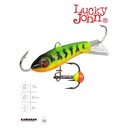 Balancir Lucky John Classic 5 + tee, 5 cm, color 20 blister