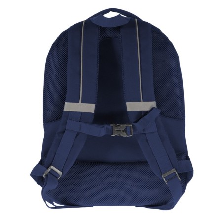 Youth backpack, 42 ​​x 31 x 14 cm, ergonomic back, Bruno VisConti 12-008, + Jeep Cross Penal-4