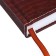 Dated diary 2024, A5, 176 sheets, Attomex.croco, Cover Artificial Leather, Lasse, Blok 70 g/m2, brown