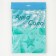 The bathroom curtain "shells", 180 × 180 cm, polyethylene, green color